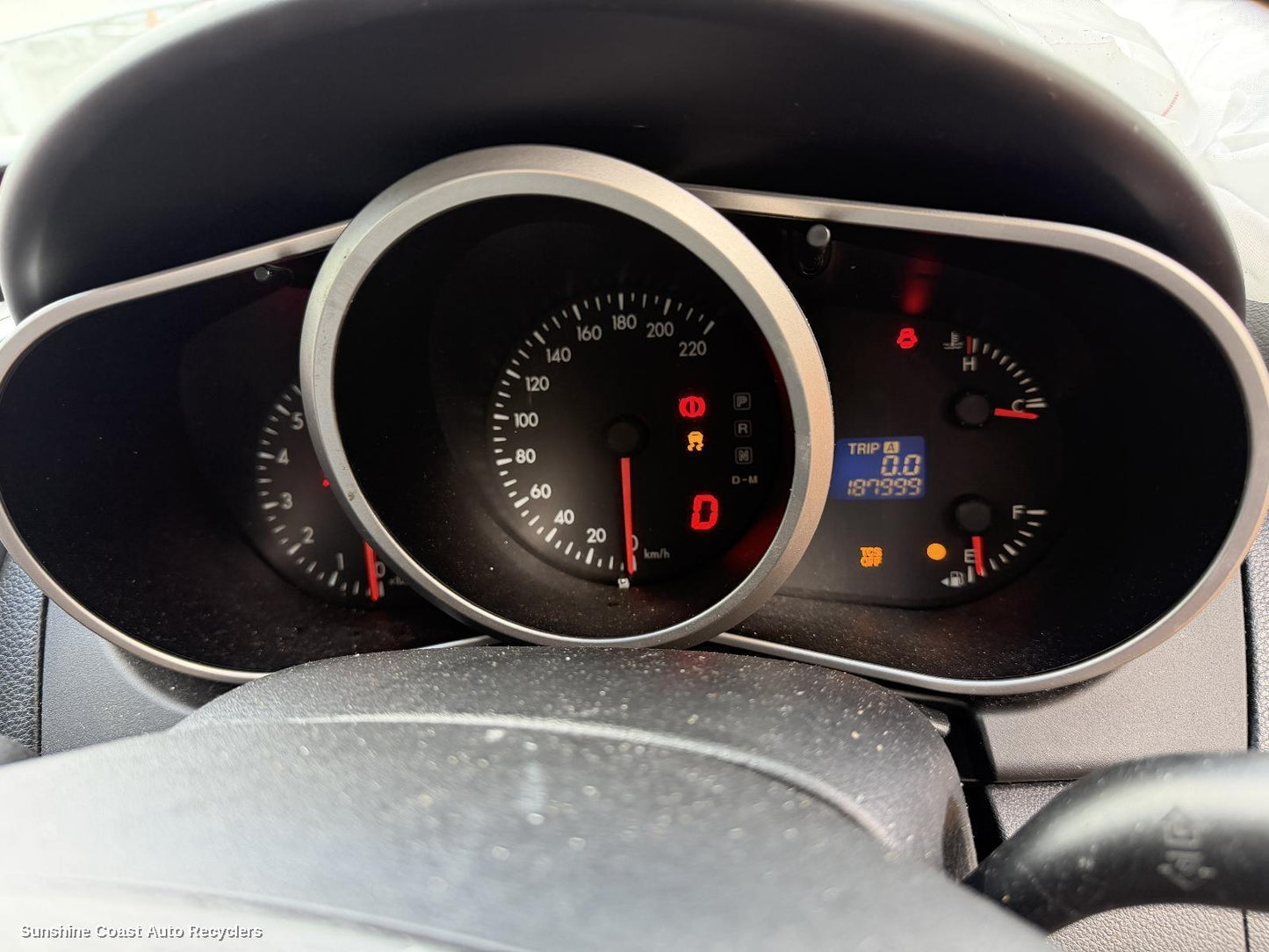 2009-2012 Mazda Cx7 Instrument Cluster