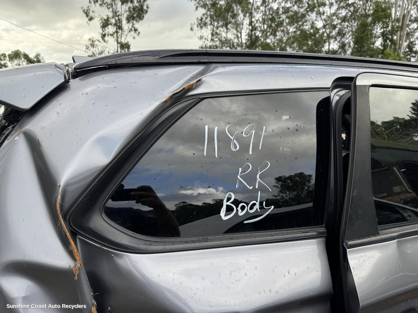 2018 Mitsubishi Outlander Right Rear Side Glass