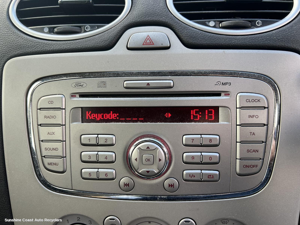 2008-2011 Ford Focus Radio Cd Dvd Sat Tv