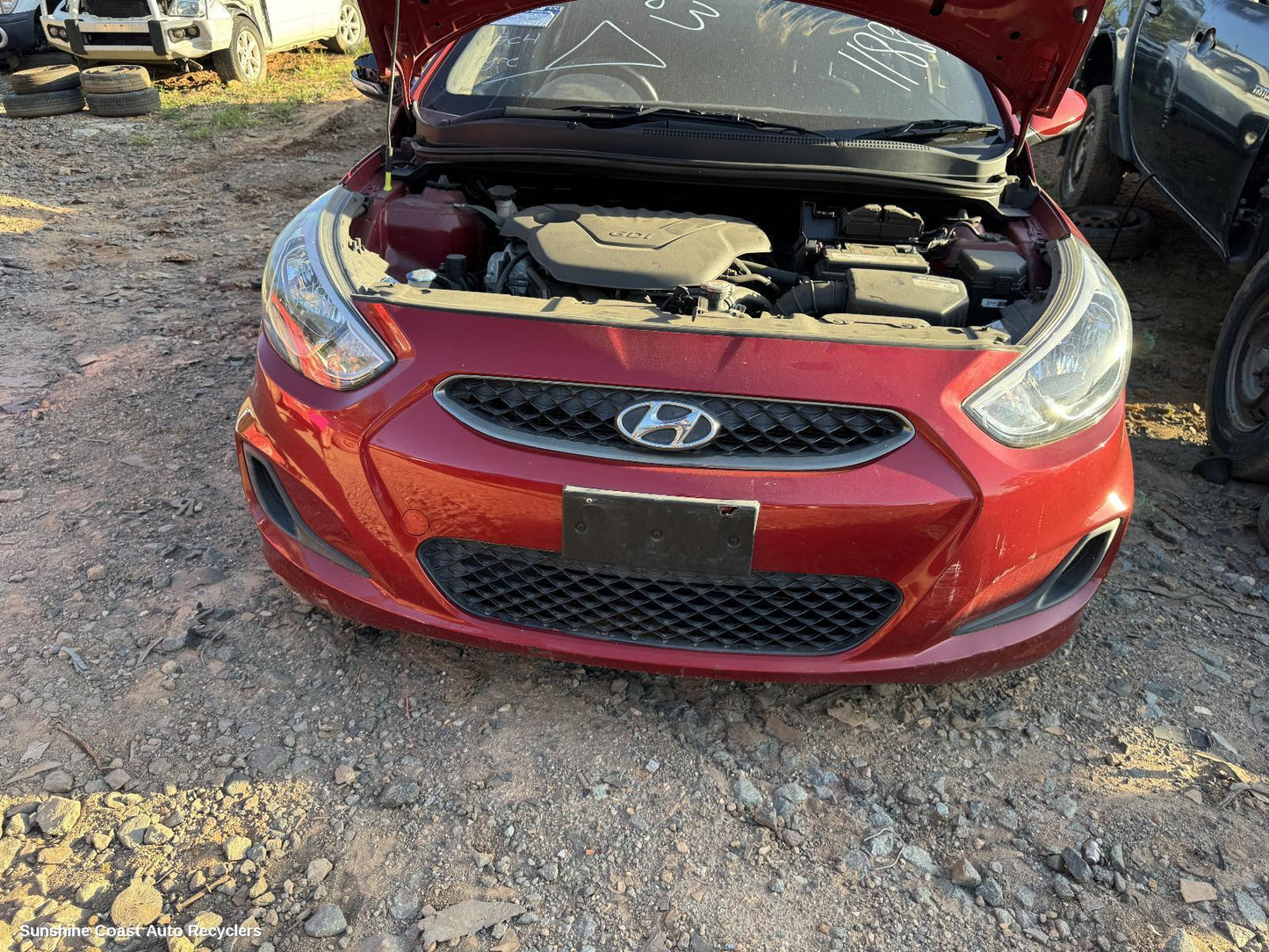 2013-2019 Hyundai Accent Front Bumper