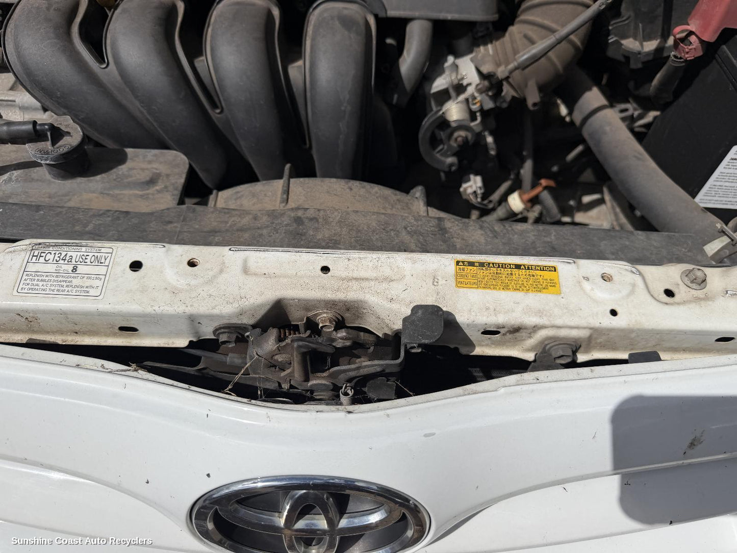 2001-2007 Toyota Corolla Bonnet Lock Support
