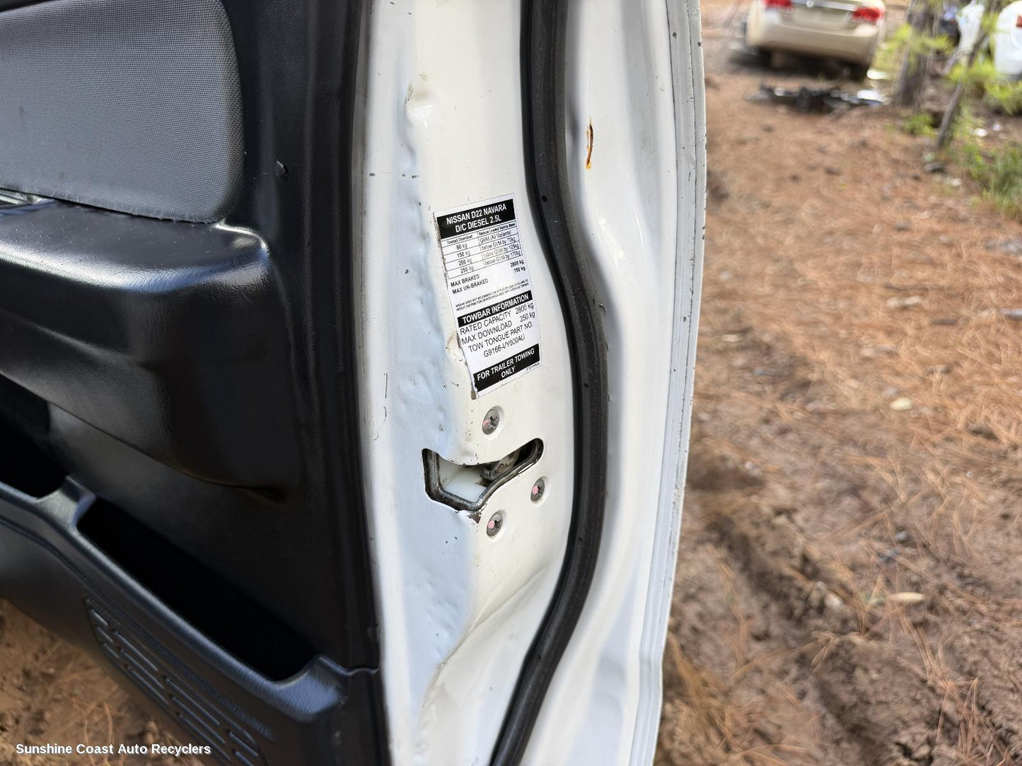 2008-2015 Nissan Navara Door Boot Gate Lock