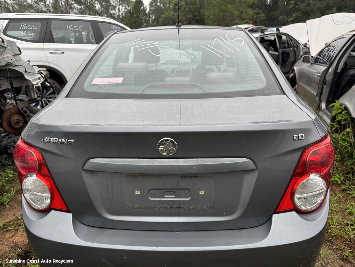 2013 Holden Barina Rear Tailgate Glass