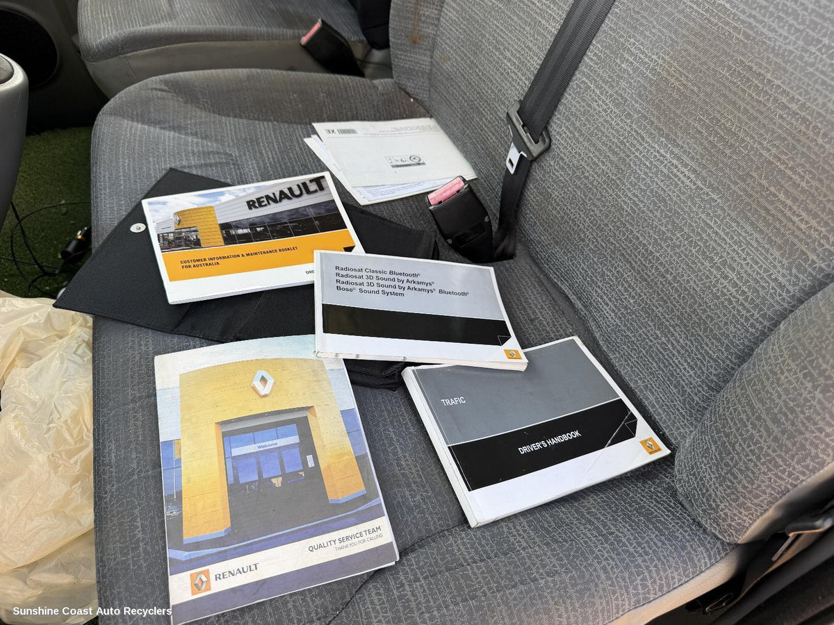 2004-2014 Renault Trafic Owners Handbook