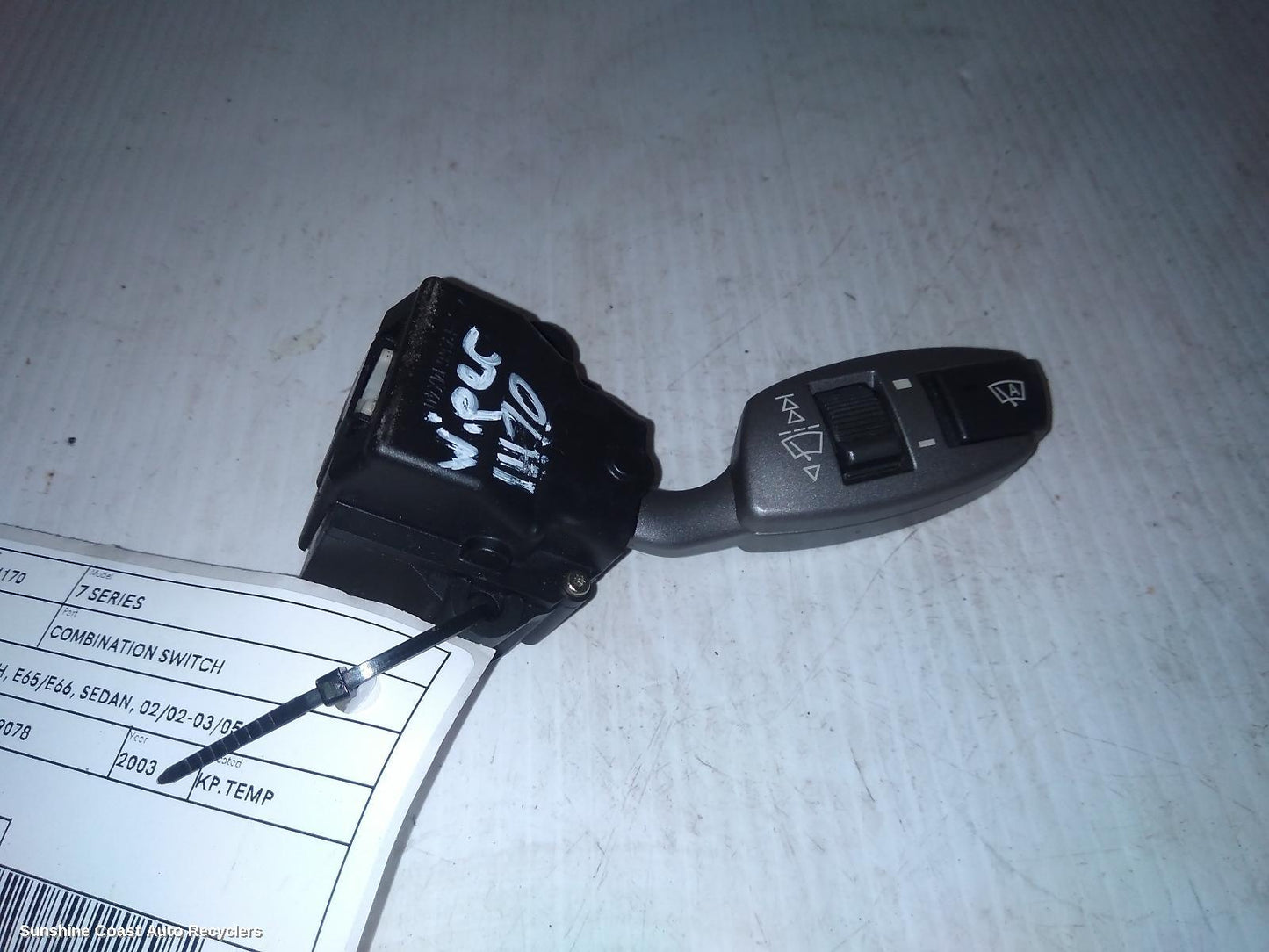 2003 Bmw 7 Series Combination Switch