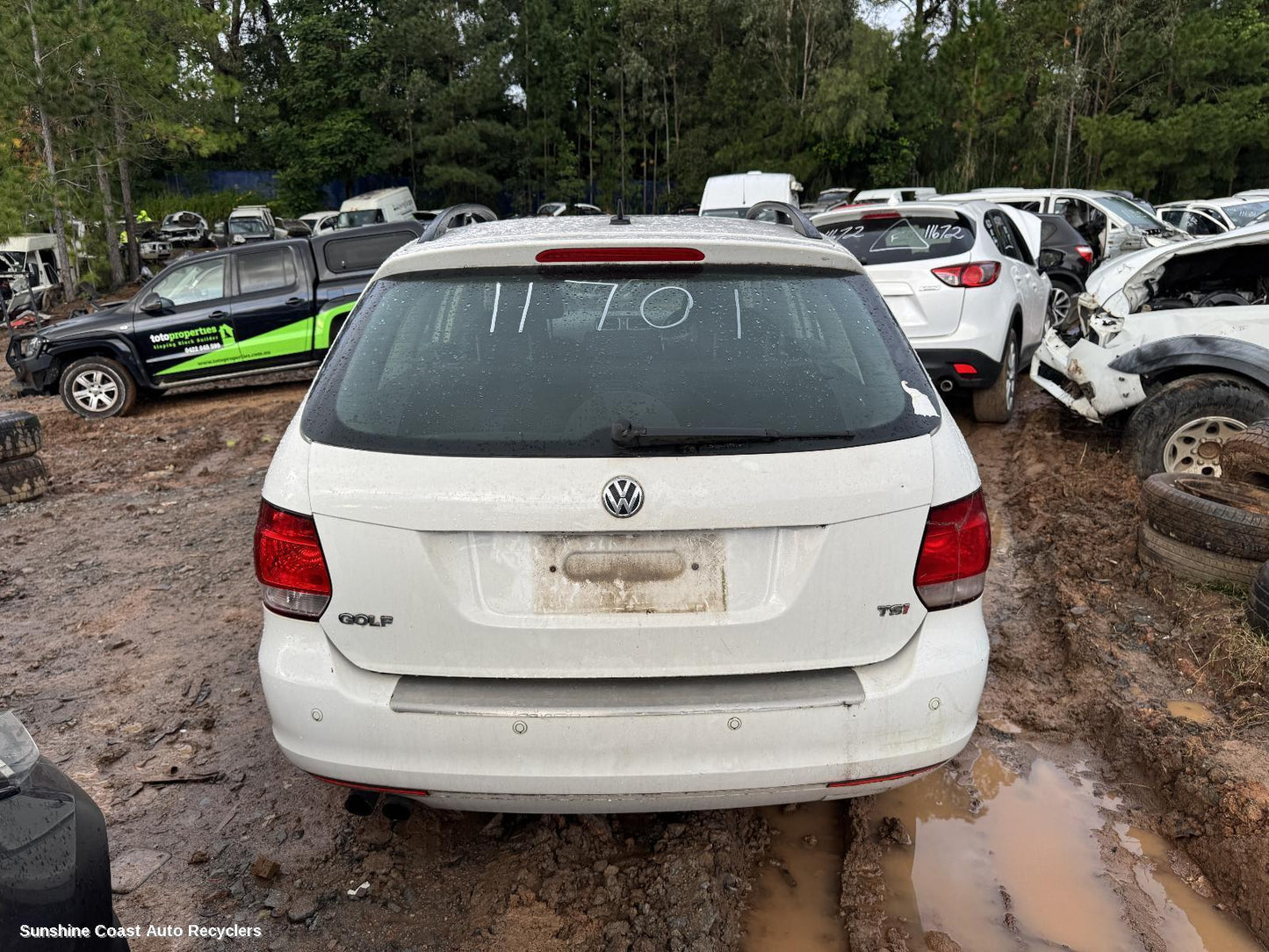 2010 Volkswagen Golf Bootlid Tailgate