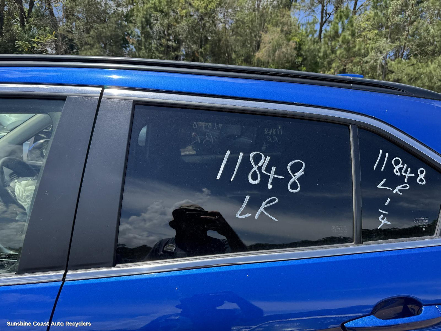 2024 Mitsubishi Eclipse Cross Left Rear Door Window