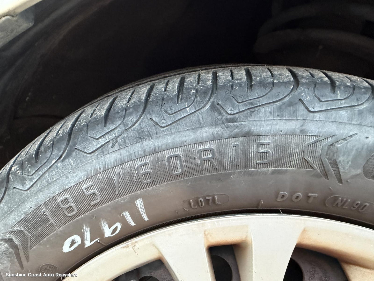 2010-2015 Hyundai I20 Tyre