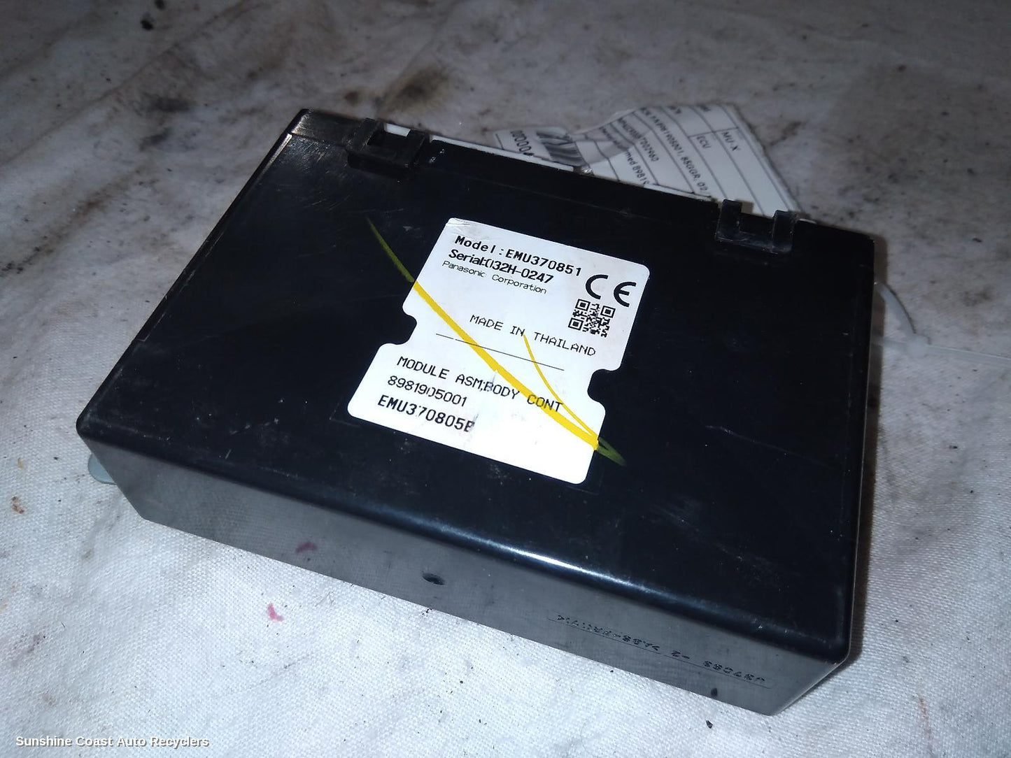 2020 Isuzu Mu-x Ecu