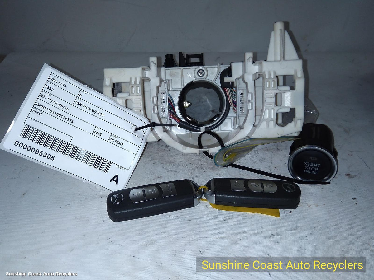 2012-2016 Mazda 6 Ignition W  Key