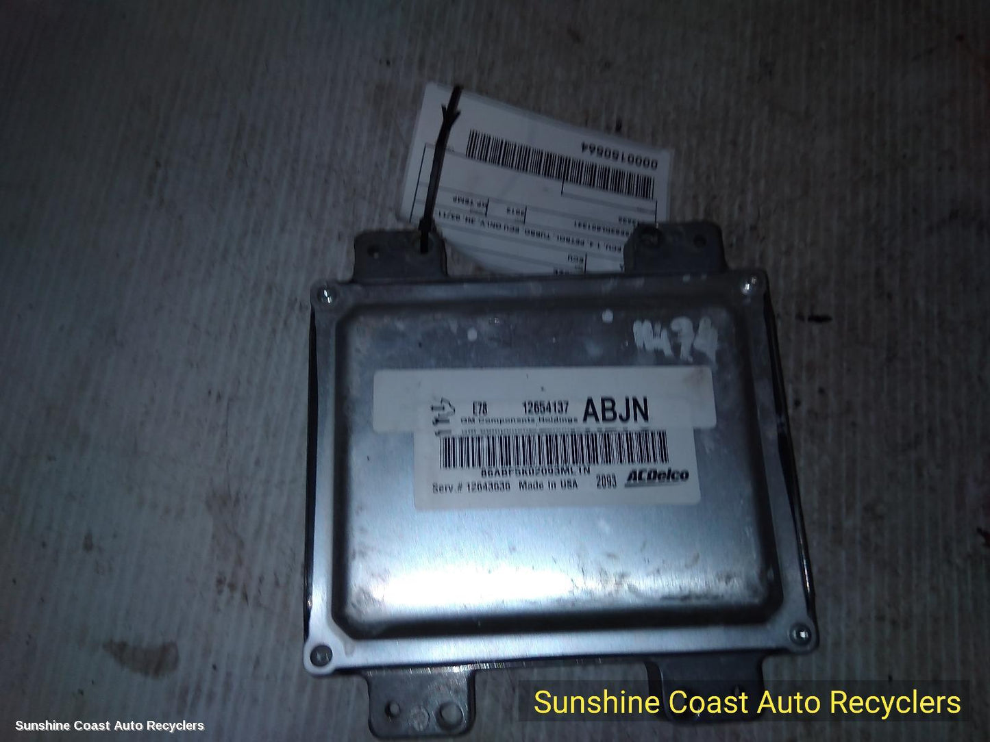 2012 Holden Cruze Ecu