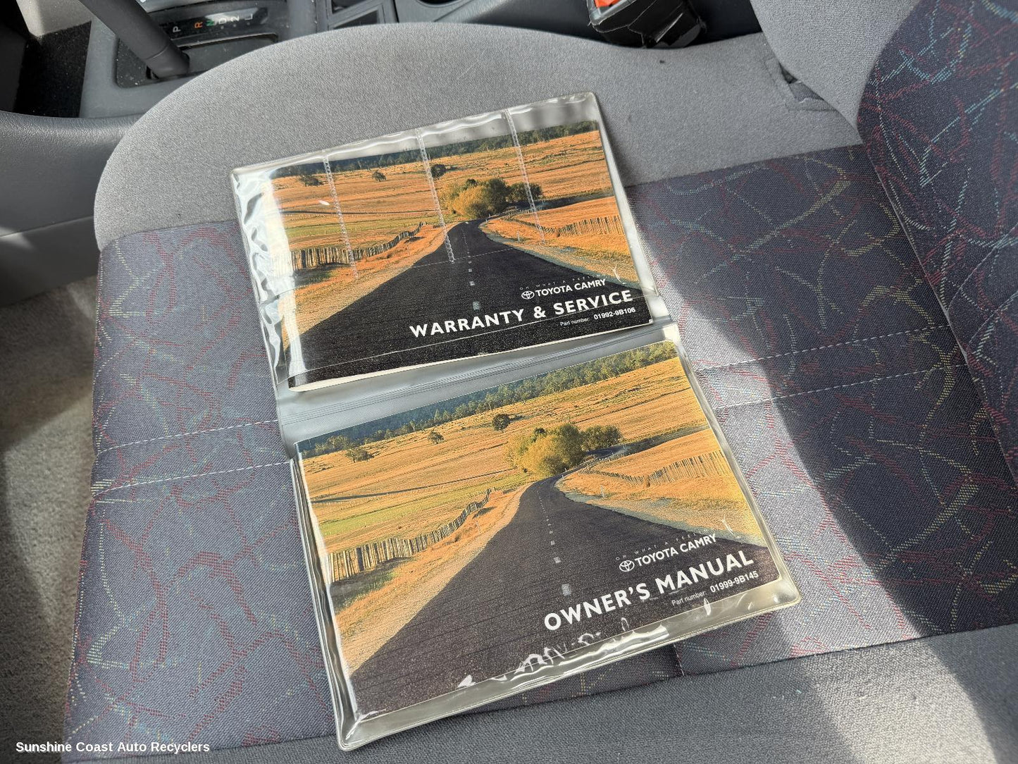2002 Toyota Camry Owners Handbook