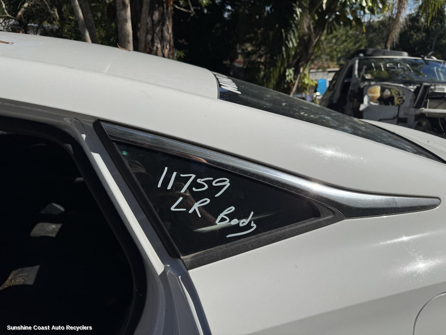 2023 Mg Mg5 Left Rear Side Glass