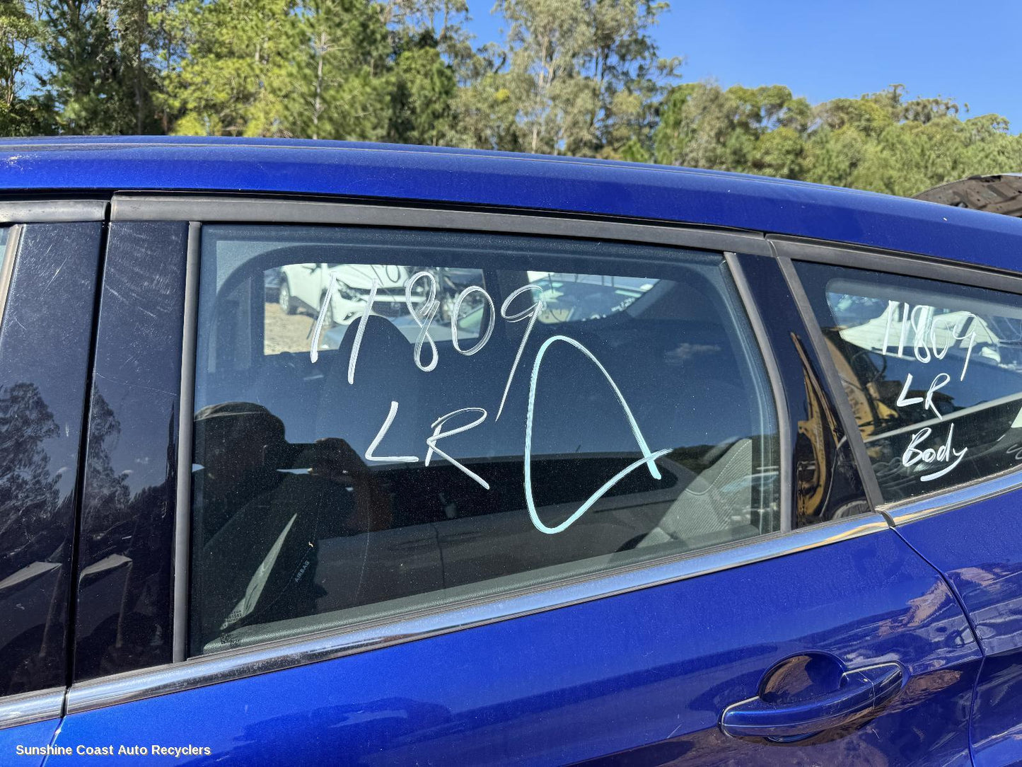 2015 Ford Kuga Left Rear Door Window