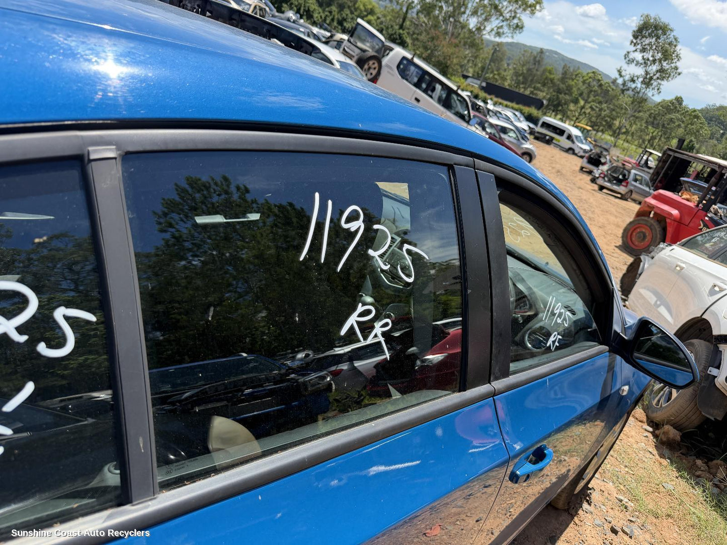 2011-2017 Holden Cruze Right Rear Door Window