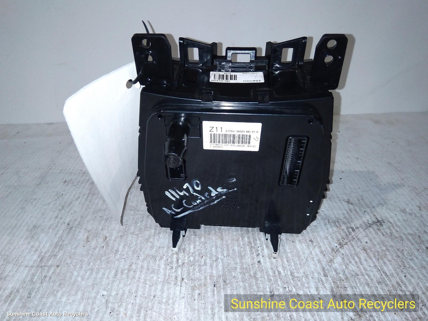 2012 Hyundai Elantra Heater Ac Controls