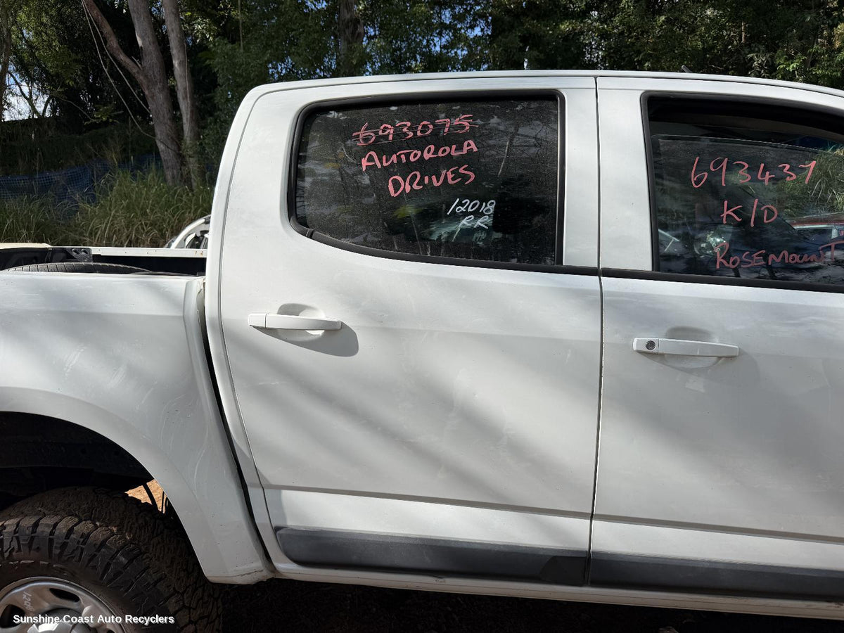 2012-2020 Holden Colorado Right Rear Door Sliding