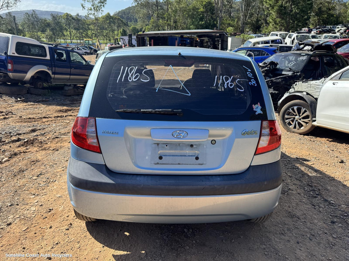 2005-2011 Hyundai Getz Rear Bumper