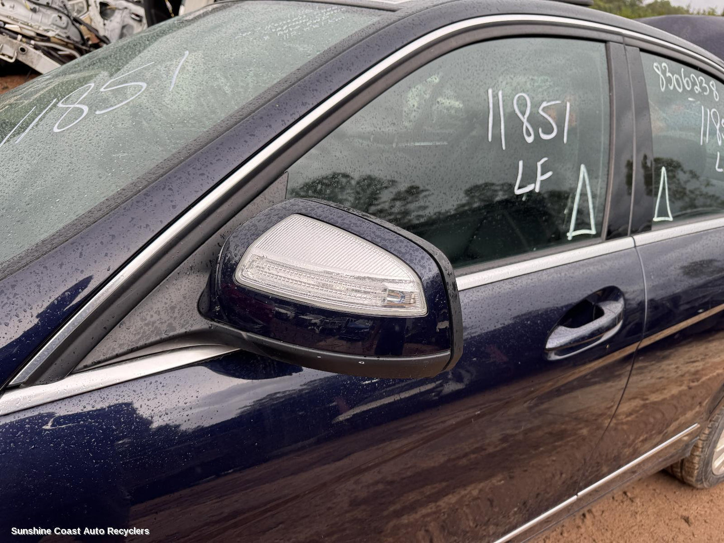 2007 Mercedes C Class Left Door Mirror