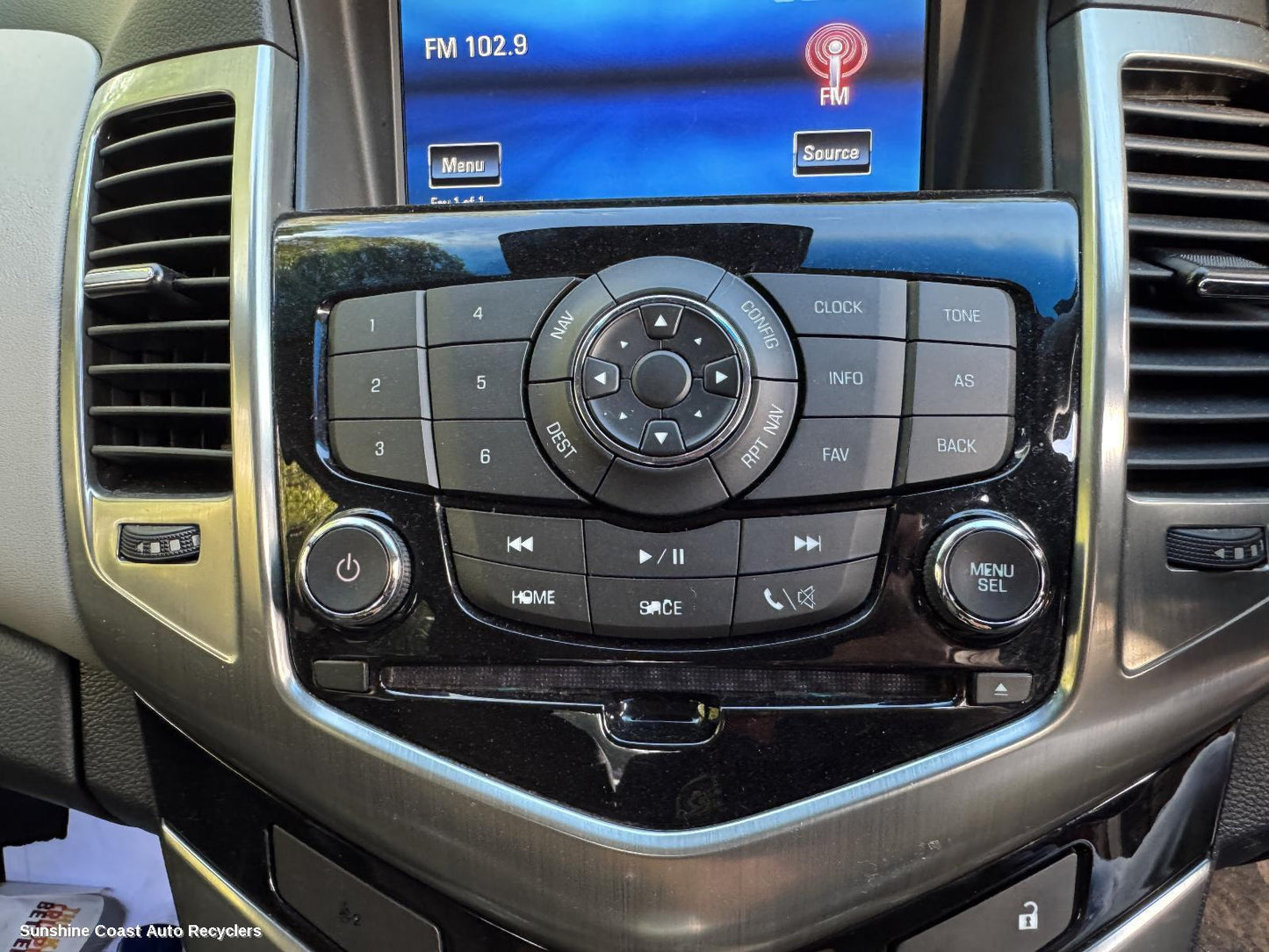 2016 Holden Cruze Radio Cd Dvd Sat Tv