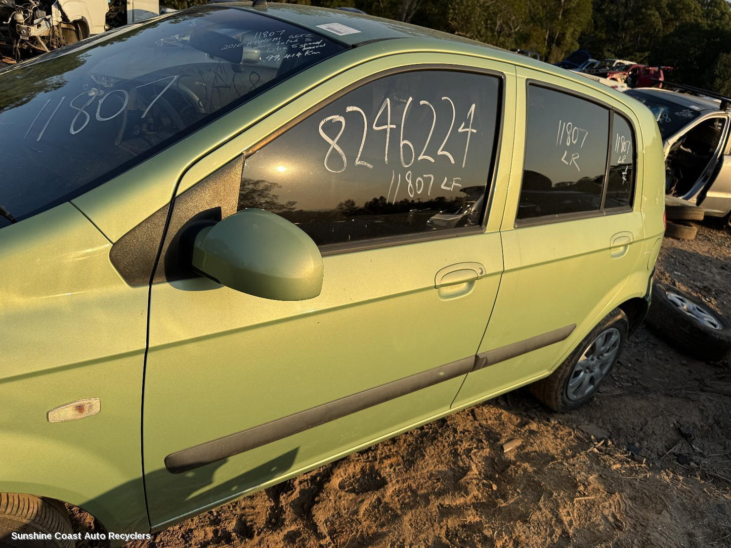 2002-2011 Hyundai Getz Left Front Door