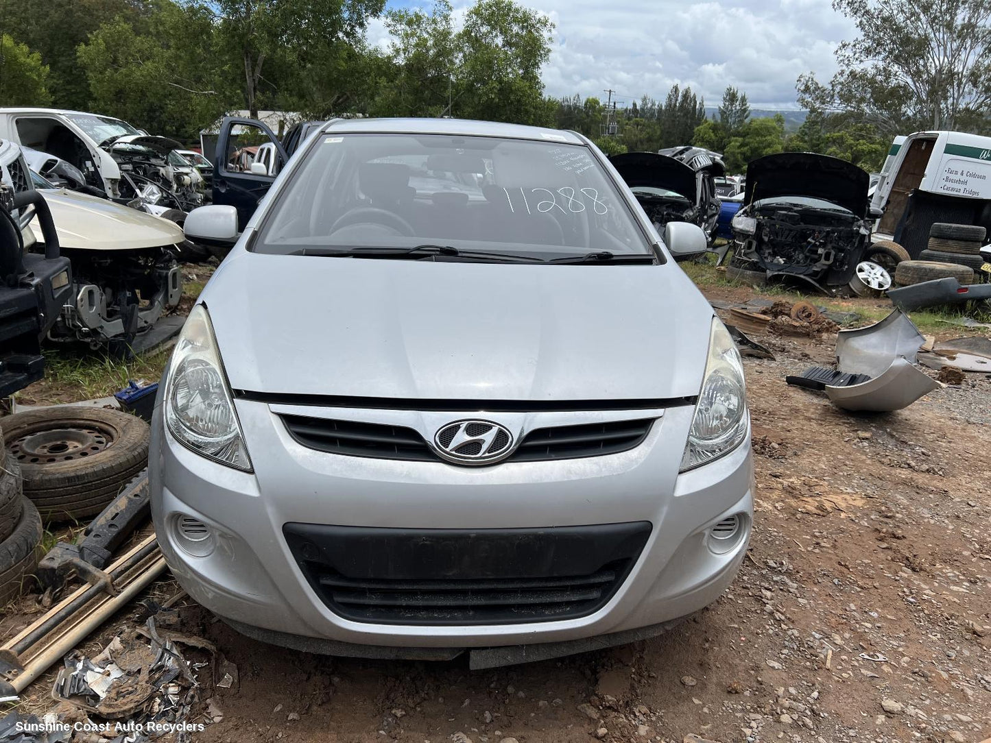 2010 Hyundai I20 Heater Fan Motor