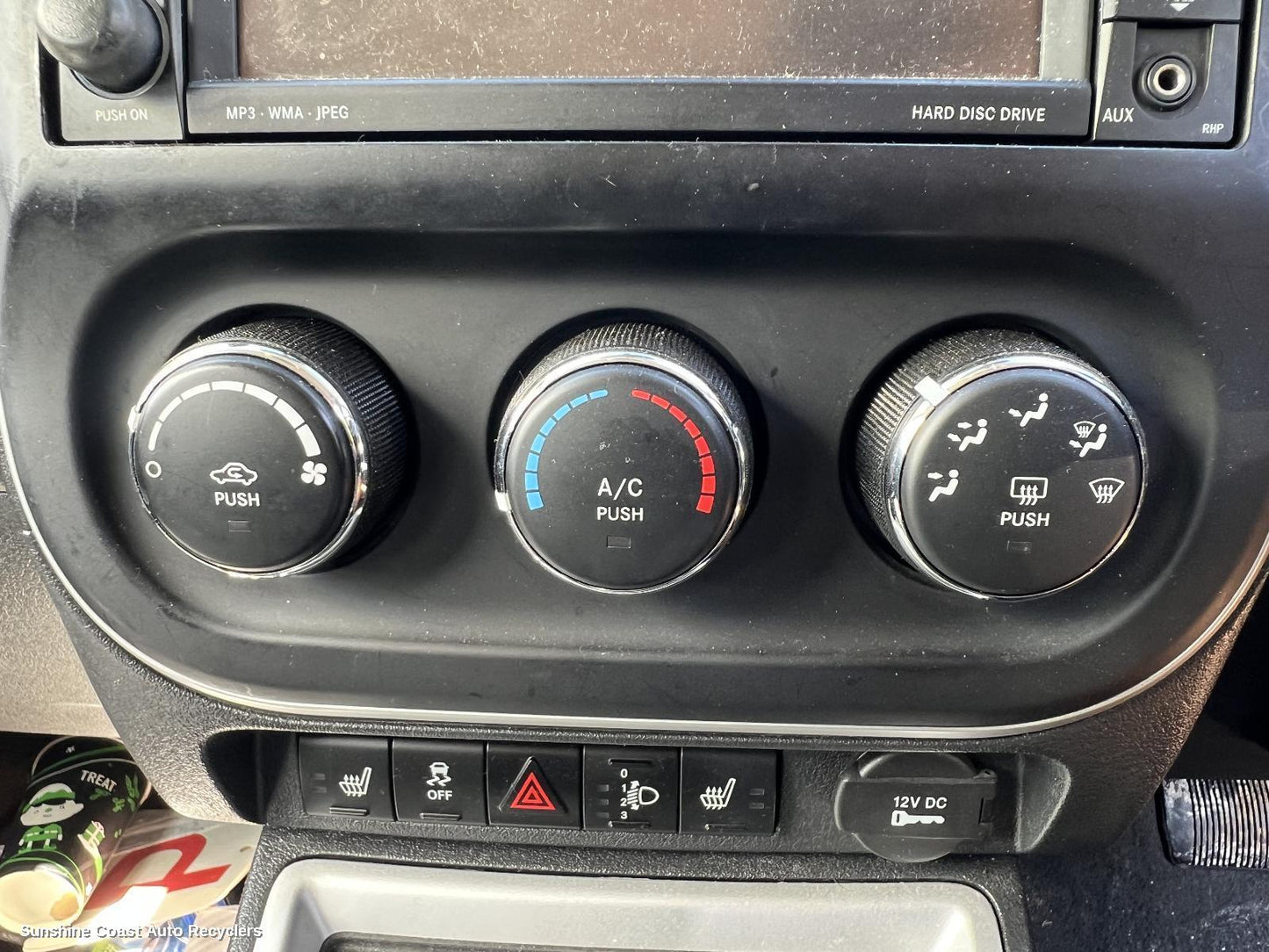 2014 Jeep Compass Heater Ac Controls