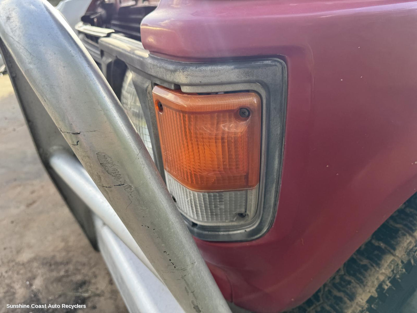 1984 Toyota Landcruiser Left Indicator Fog Side