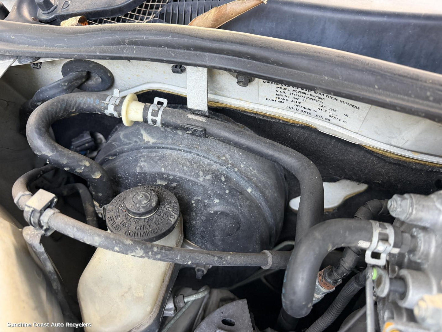 1997-2002 Toyota Camry Brake Booster