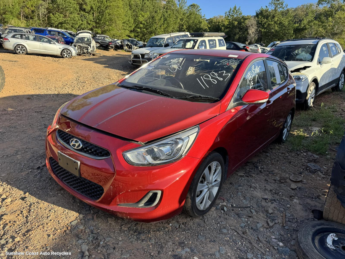2013-2019 Hyundai Accent Front Bumper