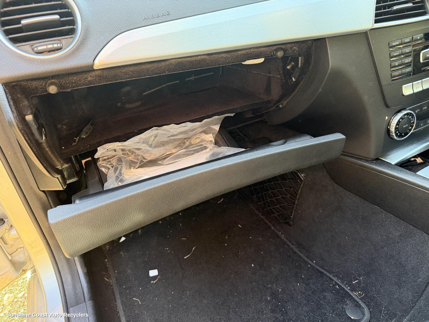 2011-2015 Mercedes C Class Glove Box