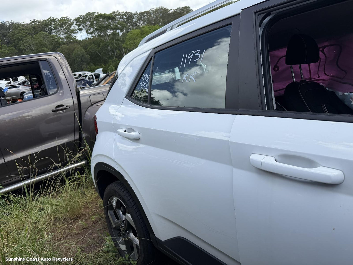 2019-2026 Hyundai Venue Right Rear Door Sliding