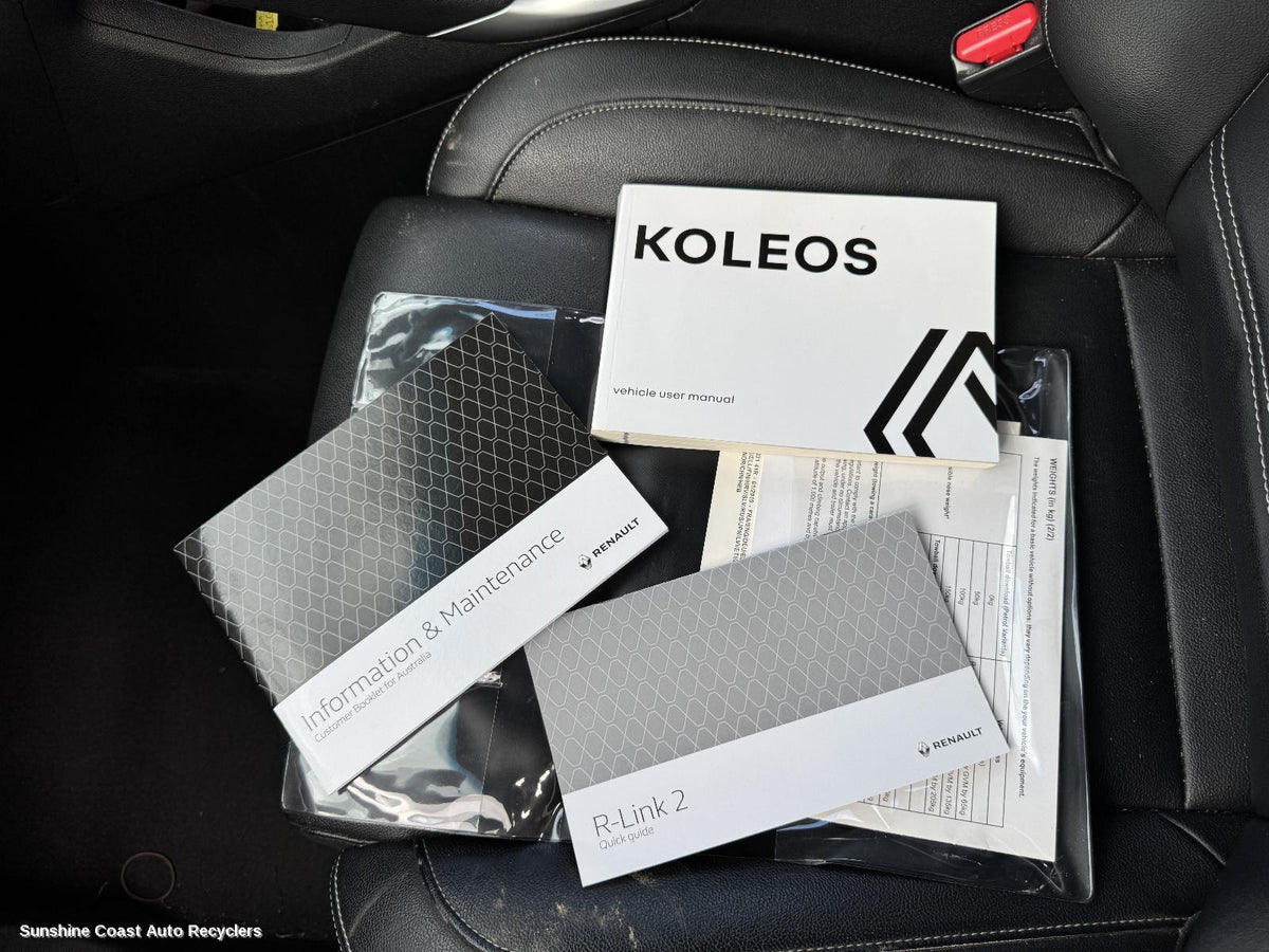 2016-2026 Renault Kaleos Owners Handbook