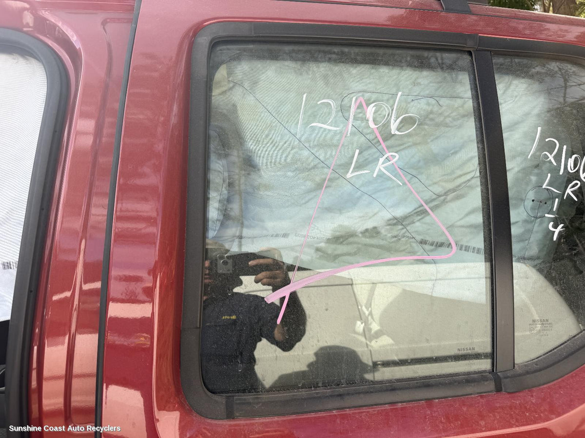 2005-2015 Nissan Navara Left Rear Door Window