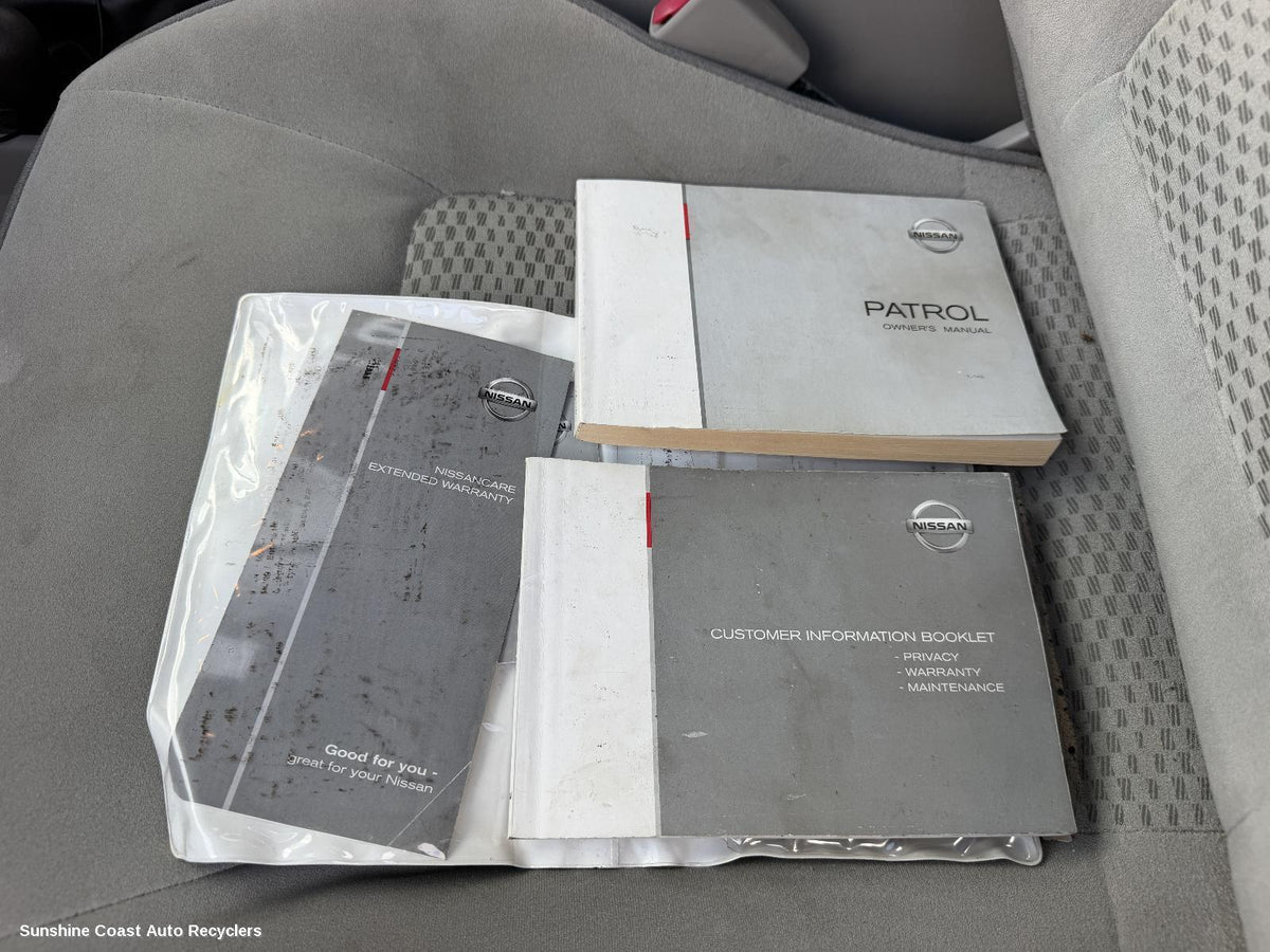 1997-2017 Nissan Patrol Owners Handbook