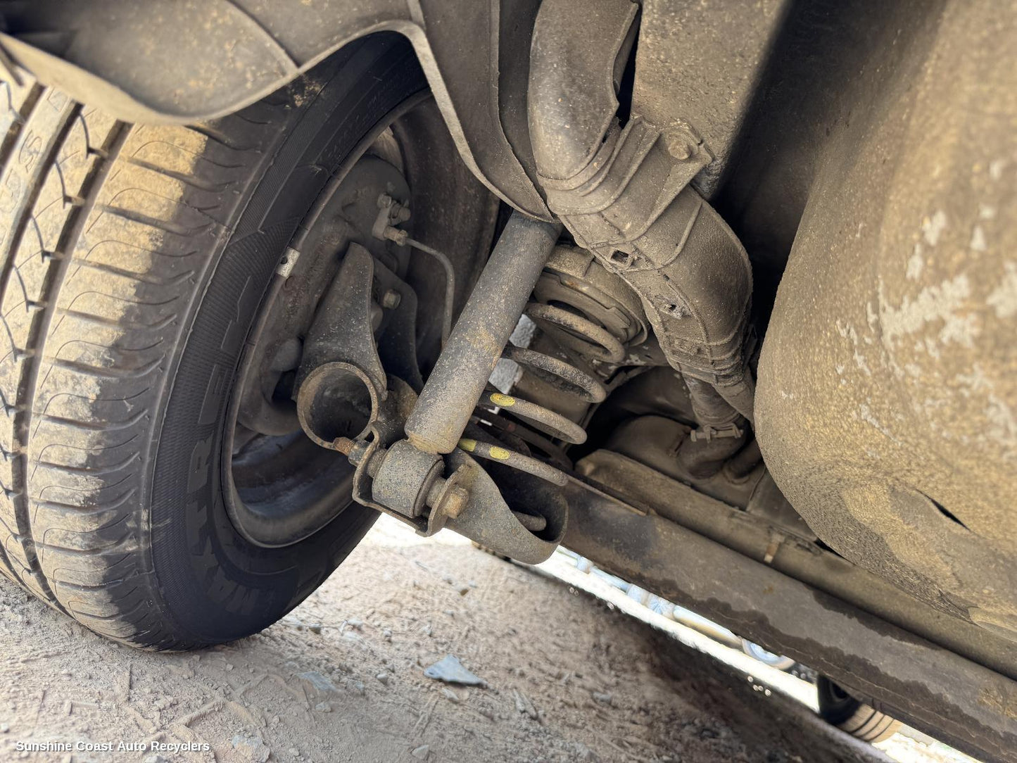 2007 Kia Rio Rear Coil Spring