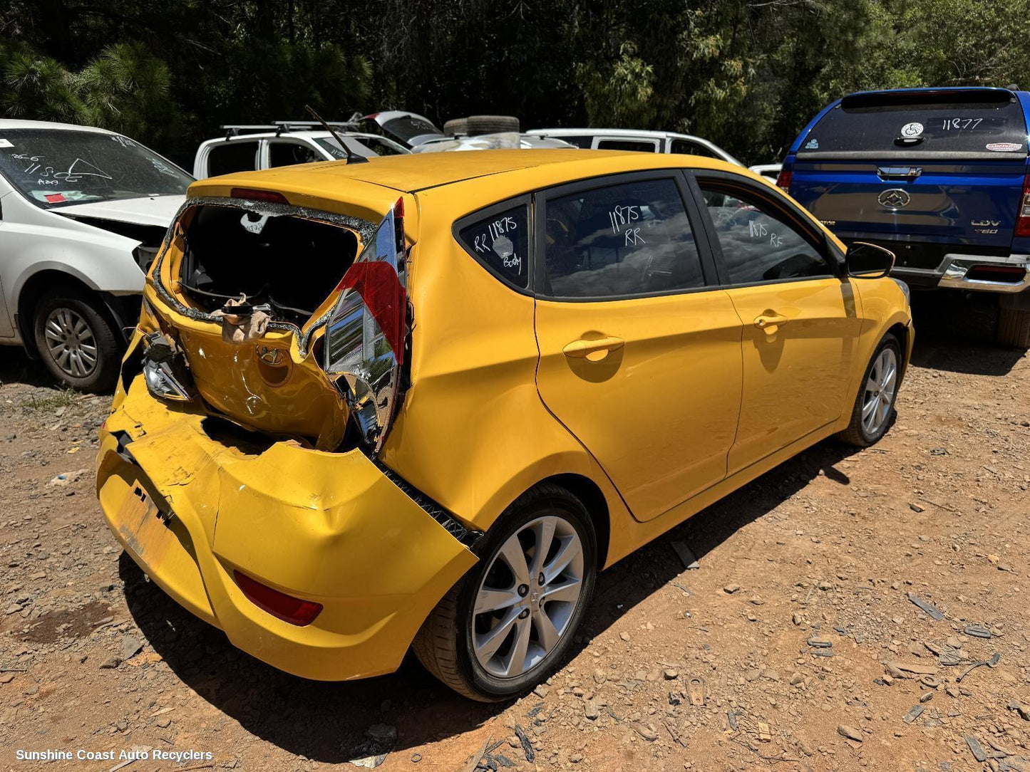 2011-2015 Hyundai Accent Fan