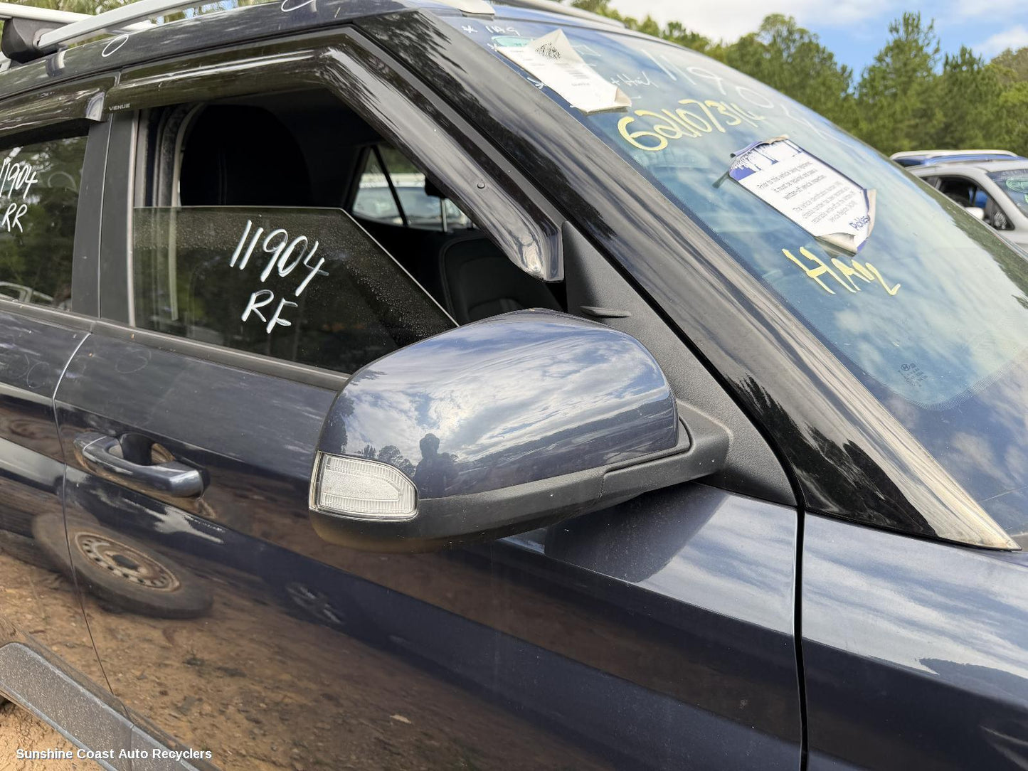 2019 Hyundai Venue Right Door Mirror