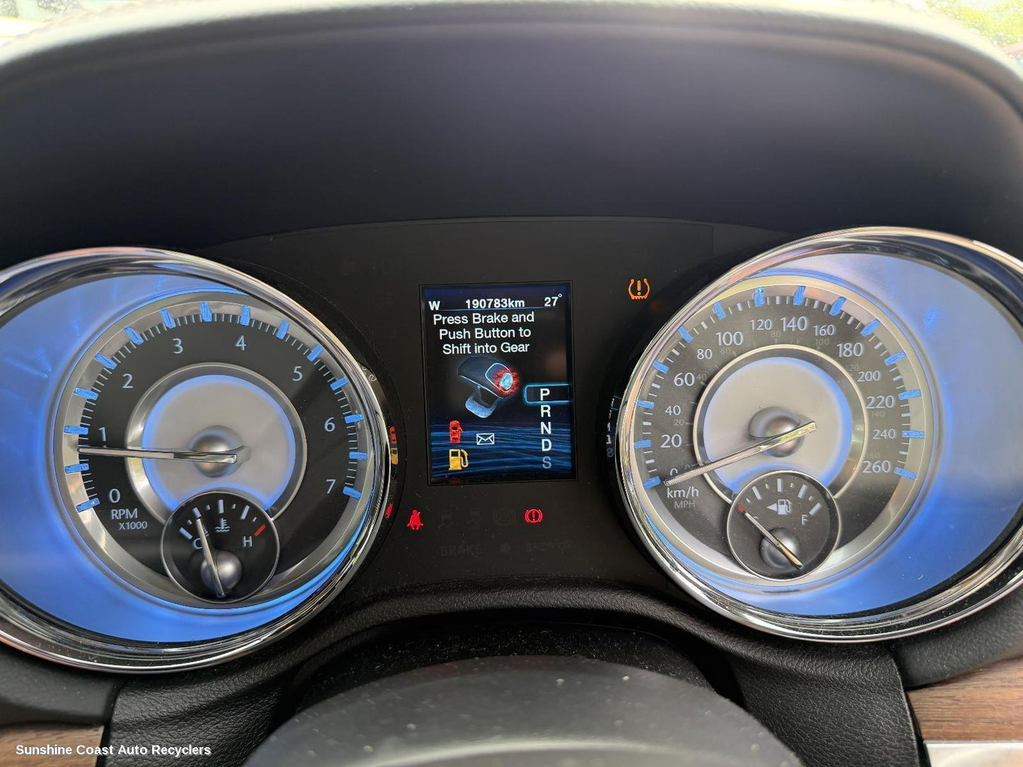 2012 Chrysler 300c Instrument Cluster