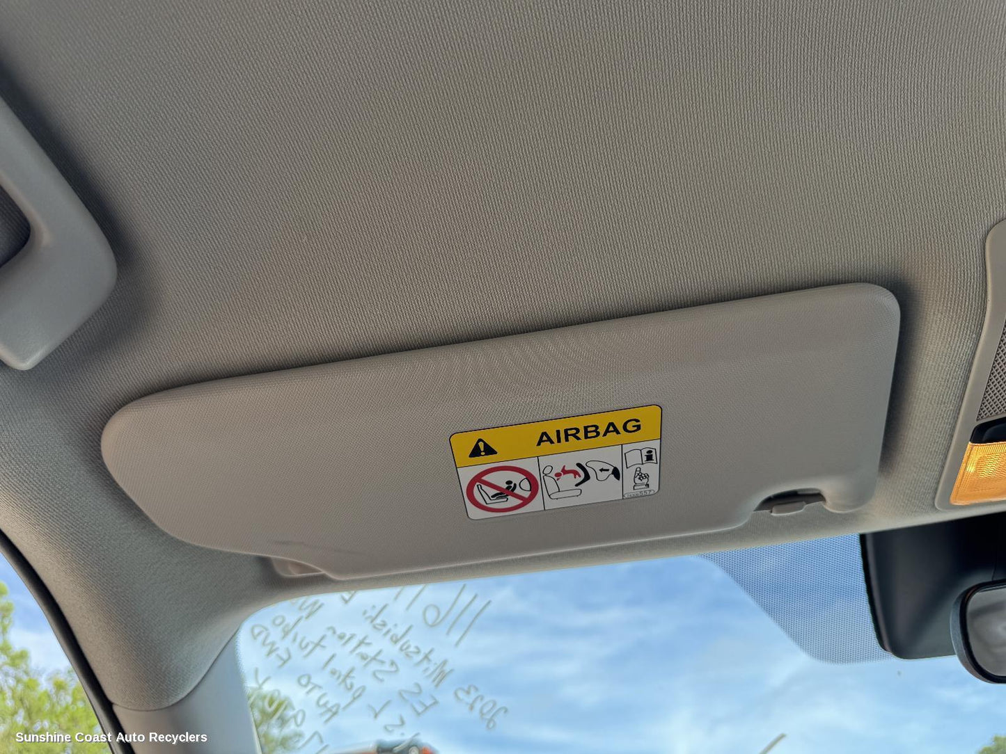 2023 Mitsubishi Eclipse Cross Sunvisor