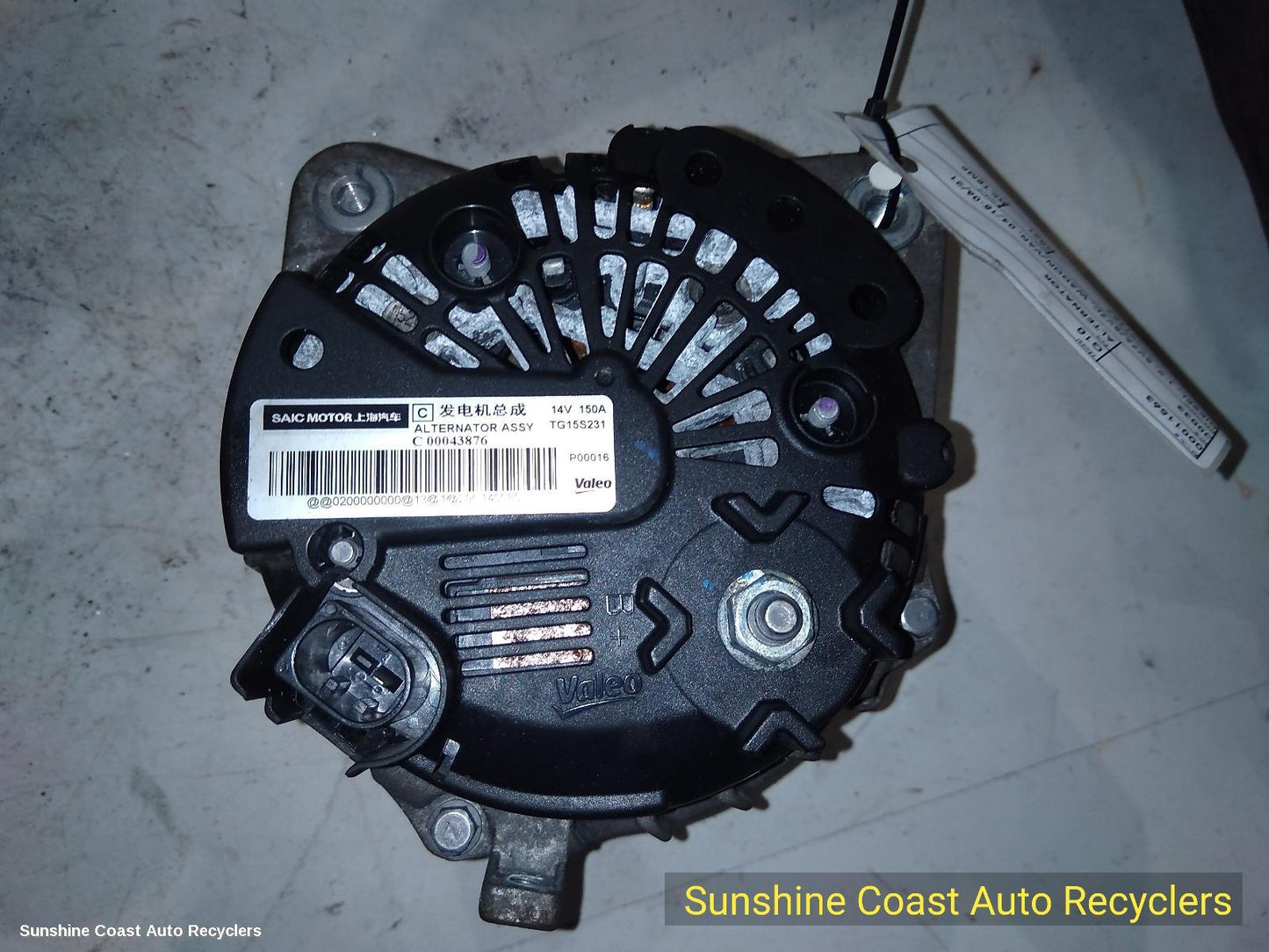 2015-2021 Ldv G10 Alternator