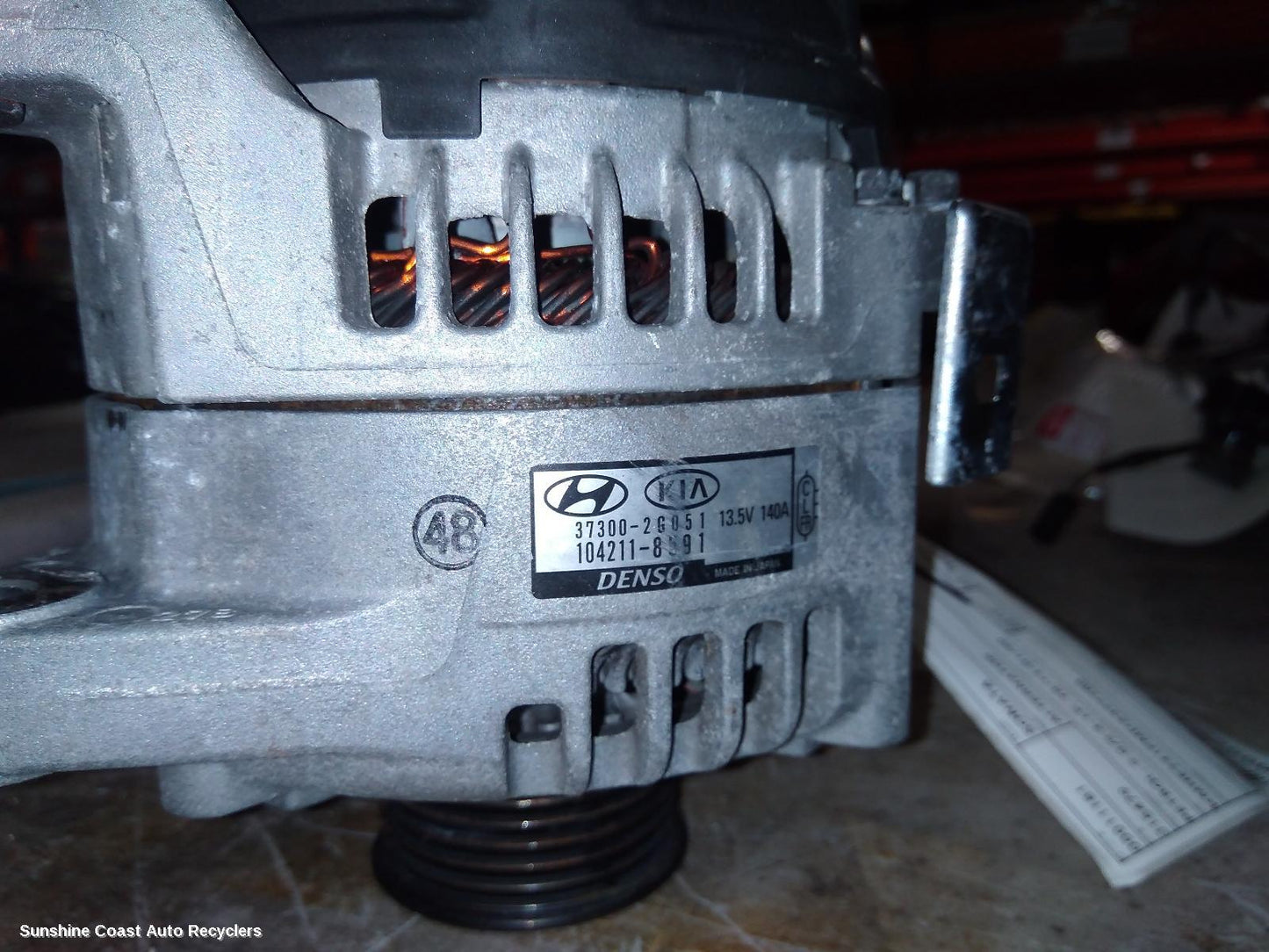 2017 Hyundai Sonata Alternator