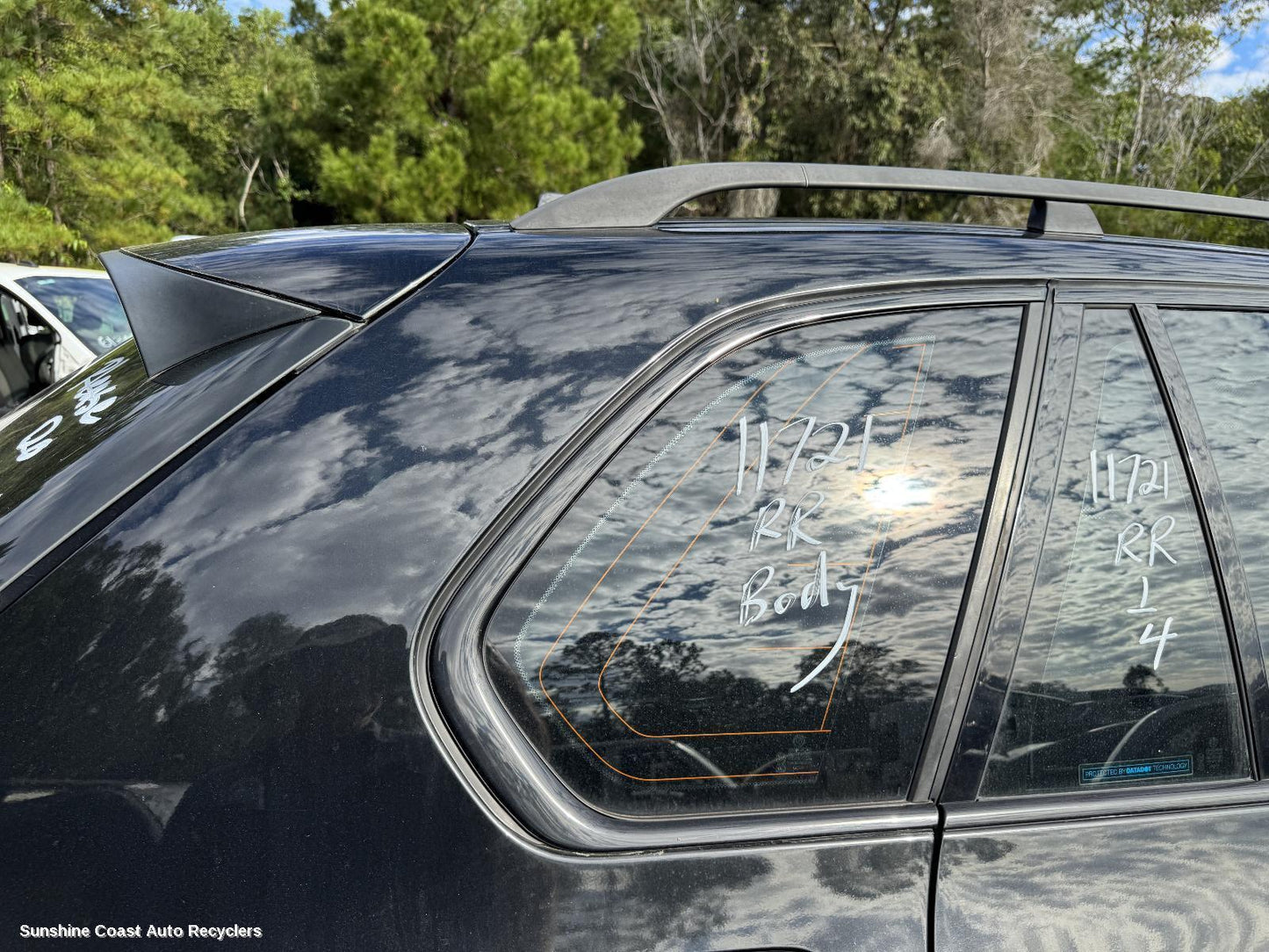 2008 Bmw X5 Right Rear Side Glass
