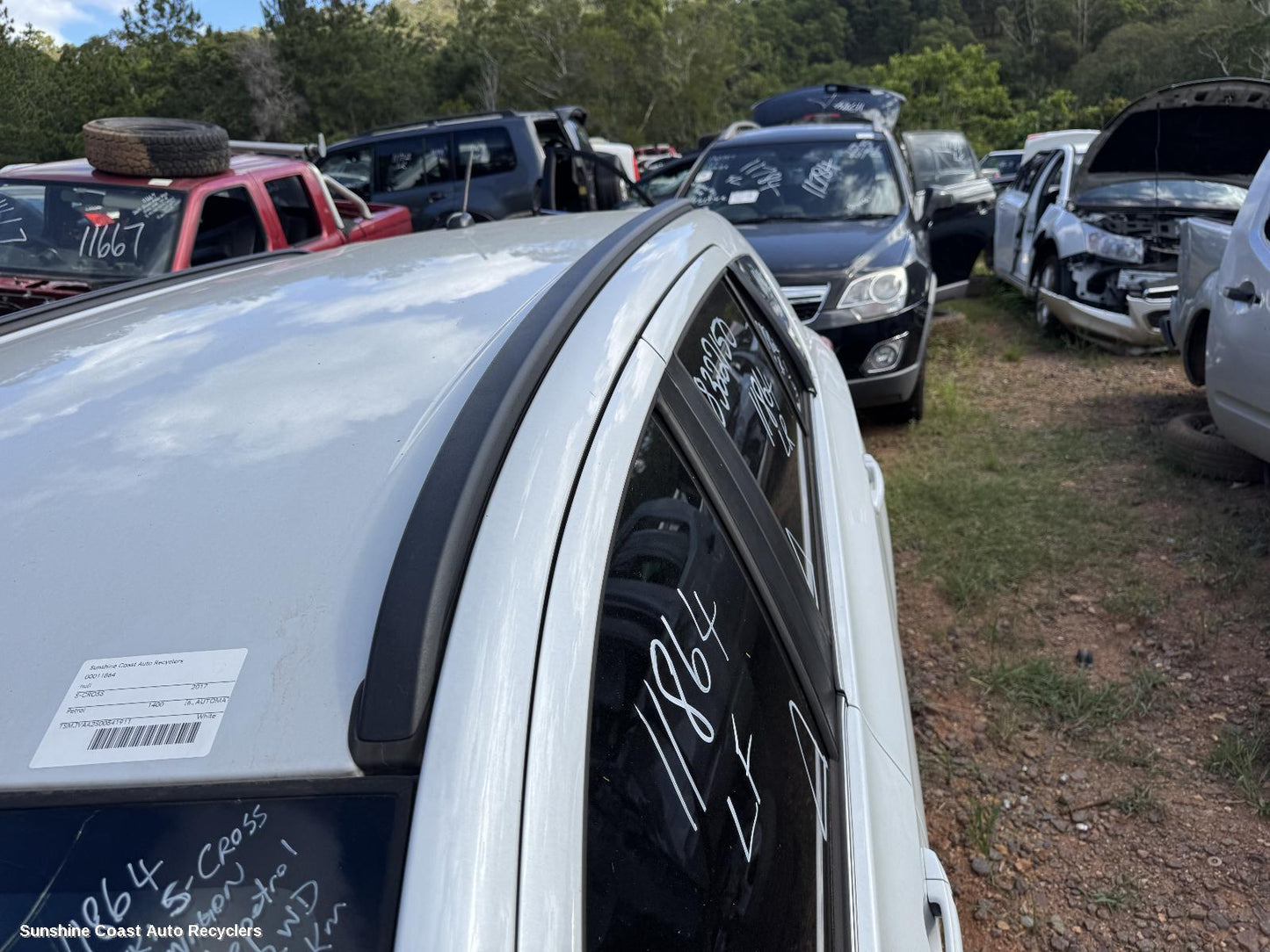 2017 Suzuki S-cross Roof Rack Bars