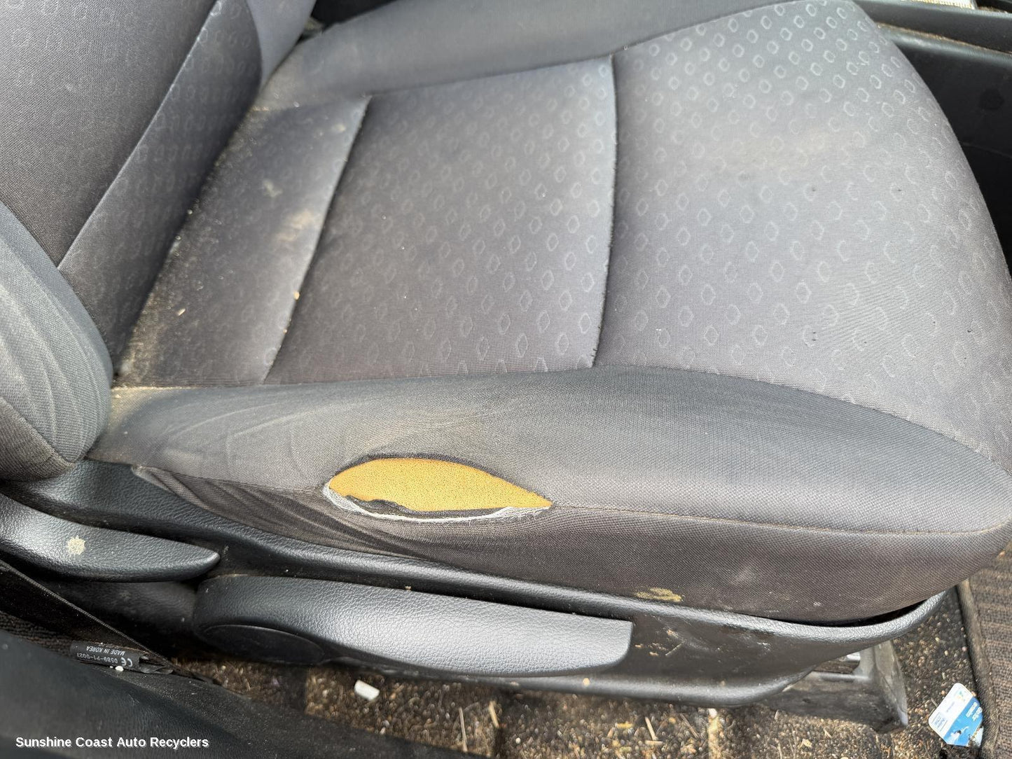 2011-2019 Ssangyong Korando Front Seat