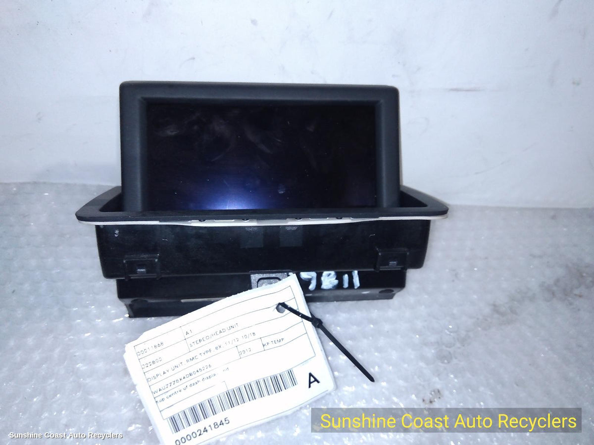 2012-2018 Audi A1 Radio Cd Dvd Sat Tv