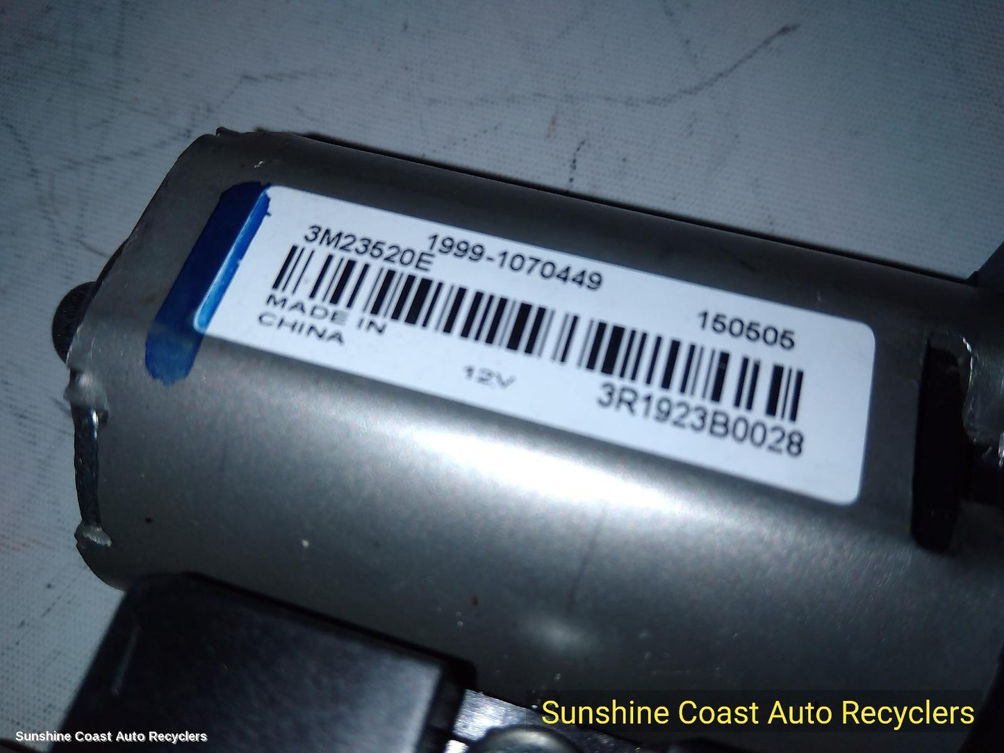 2015 Nissan Qashqai Sunroof Motor
