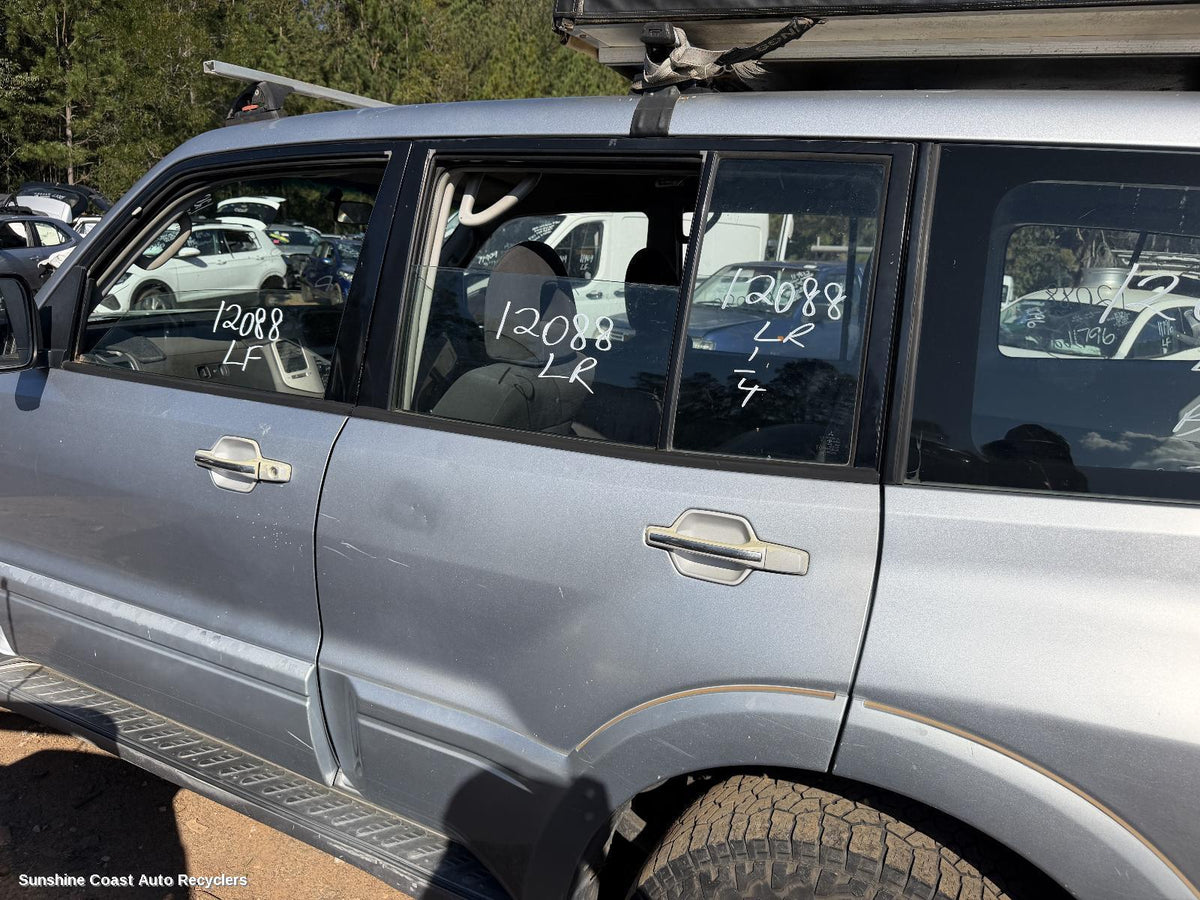 2000-2006 Mitsubishi Pajero Left Rear Door Window