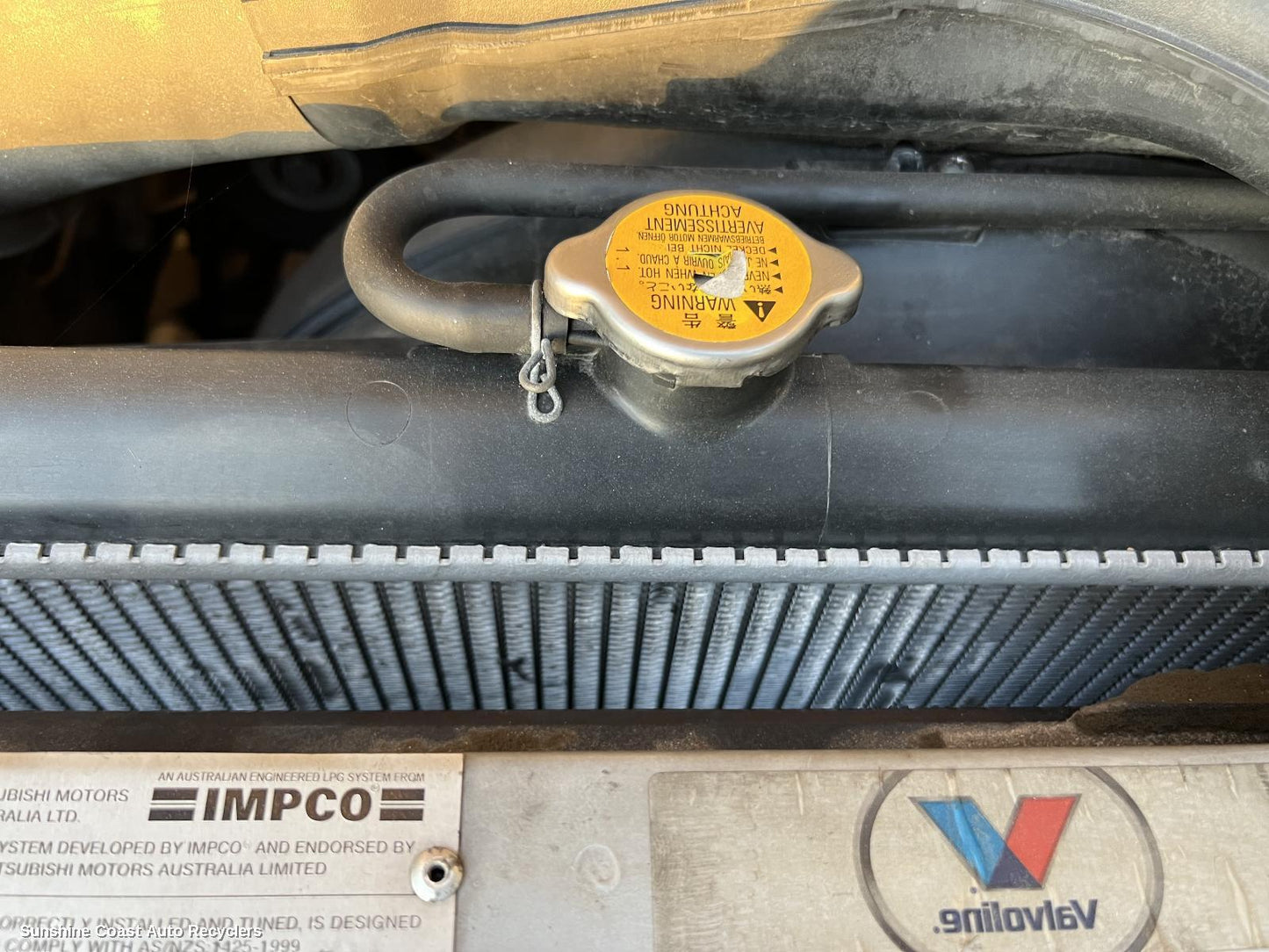 2004 Mitsubishi Pajero Radiator