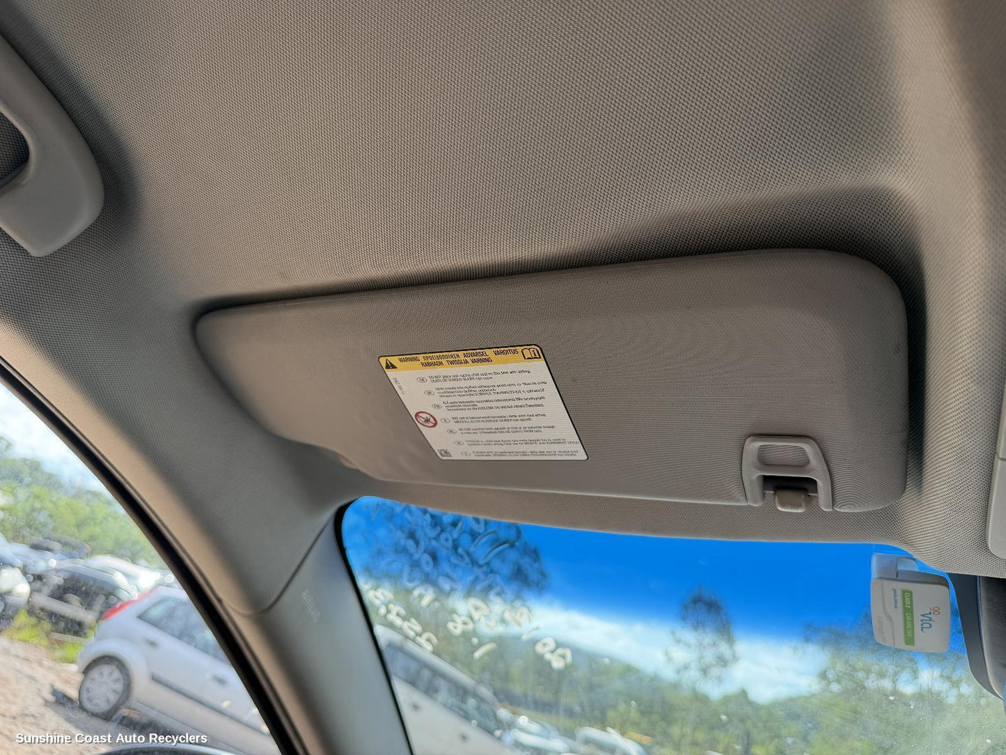2011-2017 Holden Cruze Sunvisor
